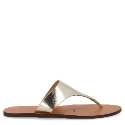 SANDALO INFRADITO IN PELLE