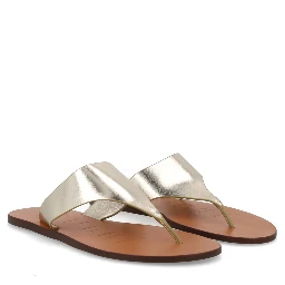 SANDALO INFRADITO IN PELLE