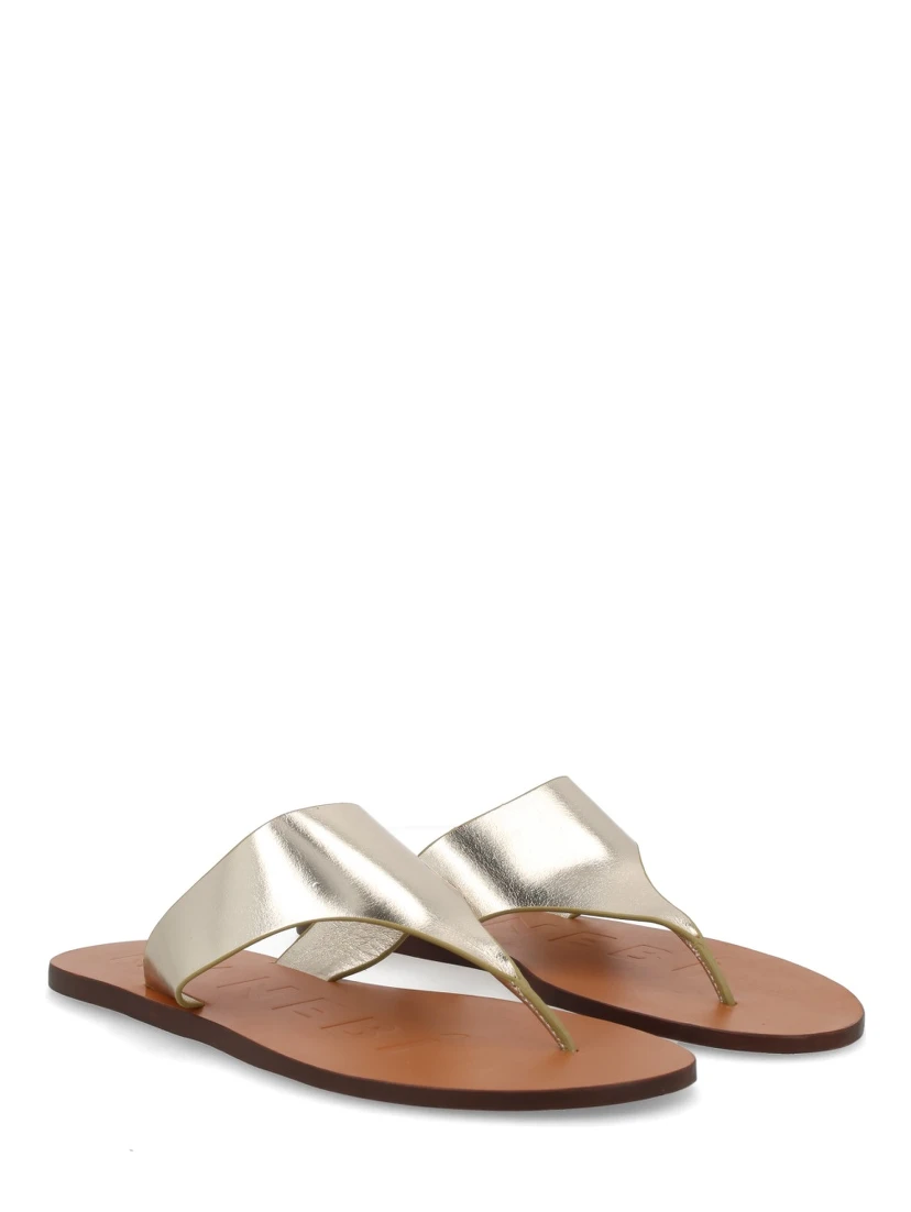 SANDALO INFRADITO IN PELLE