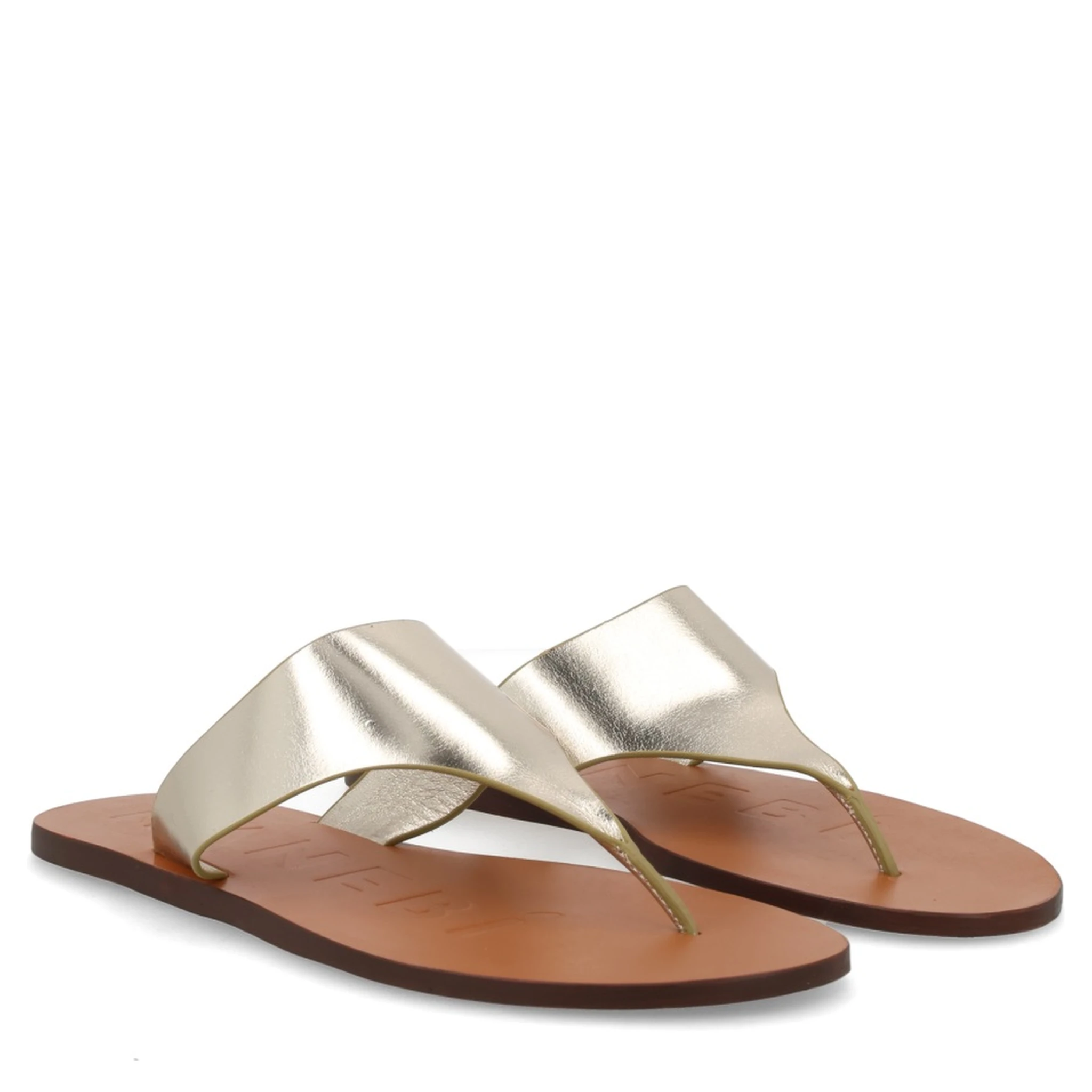 SANDALO INFRADITO IN PELLE