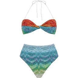 COSTUME BIKINI CON MOTIVO CHEVRON