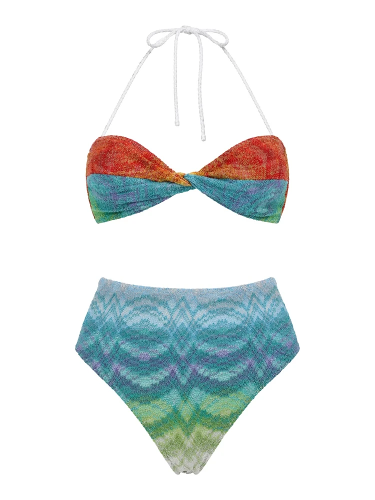 COSTUME BIKINI CON MOTIVO CHEVRON
