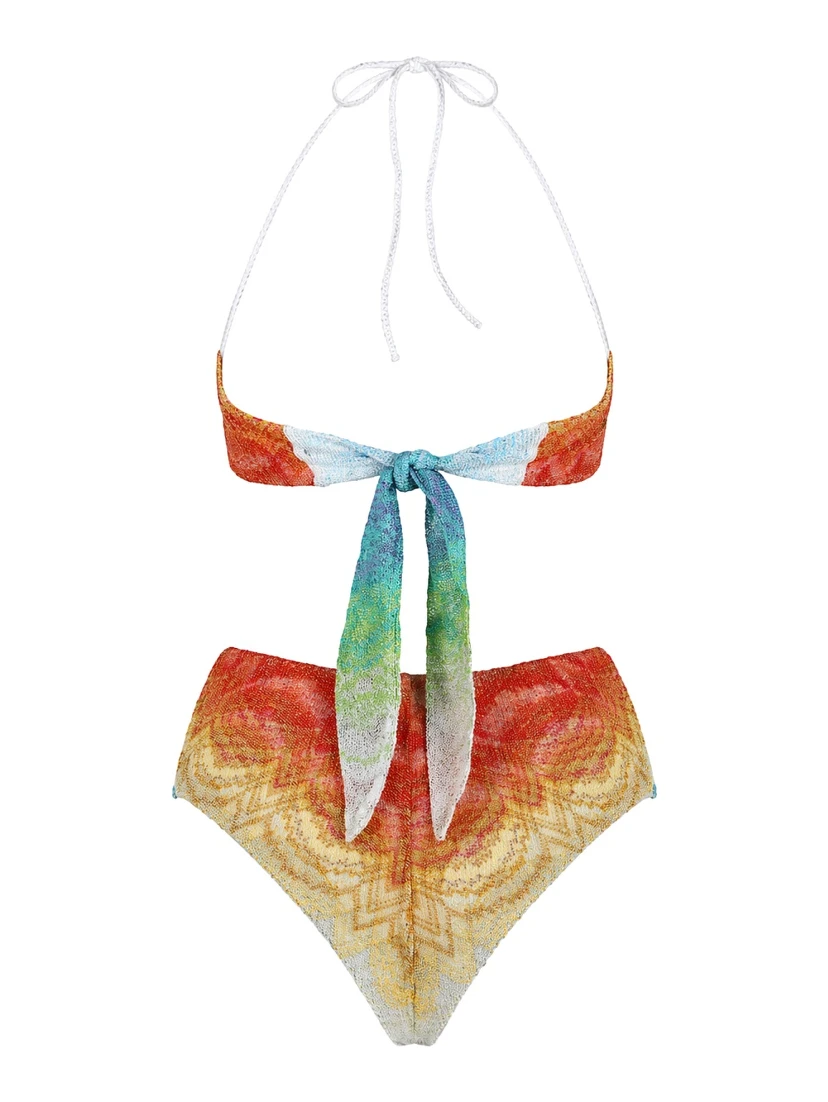 COSTUME BIKINI CON MOTIVO CHEVRON