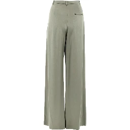 PANTALONE AMPIO IN RASO
