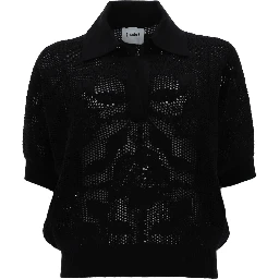 POLO IN MAGLIA TRAFORATA