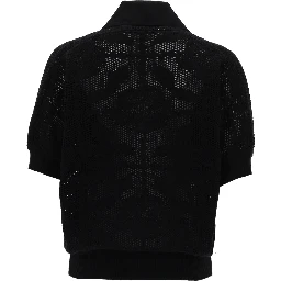 POLO IN MAGLIA TRAFORATA