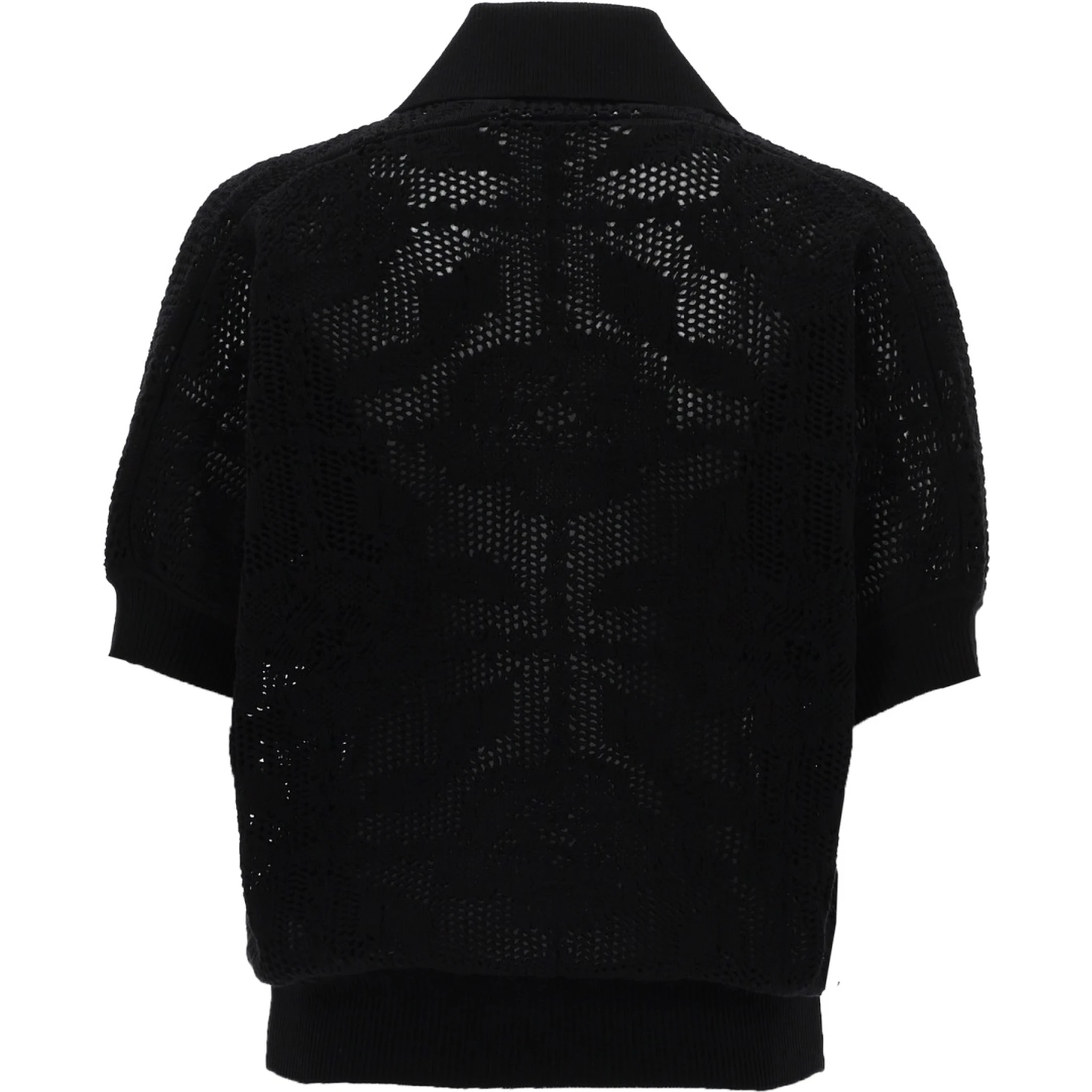 POLO IN MAGLIA TRAFORATA