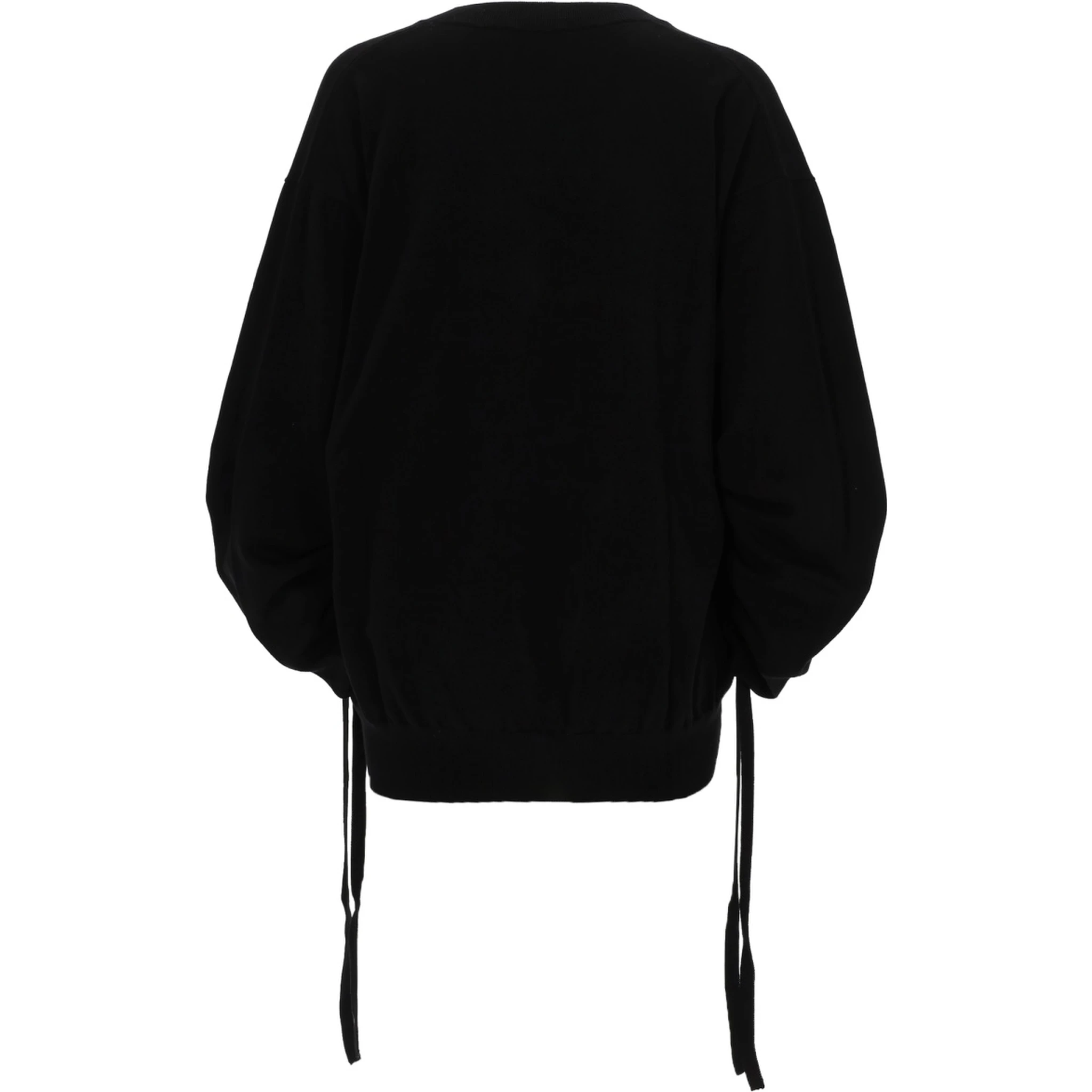 MAGLIA IN COTONE CON SCOLLO A V