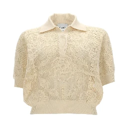 POLO IN MAGLIA TRAFORATA