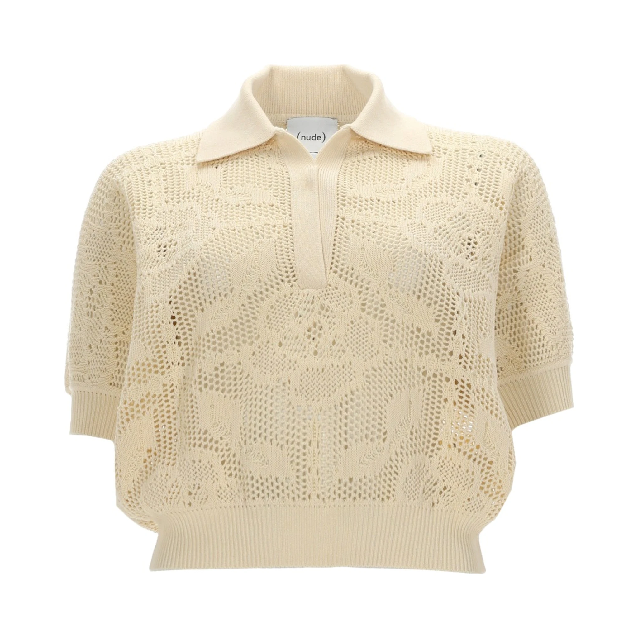 POLO IN MAGLIA TRAFORATA