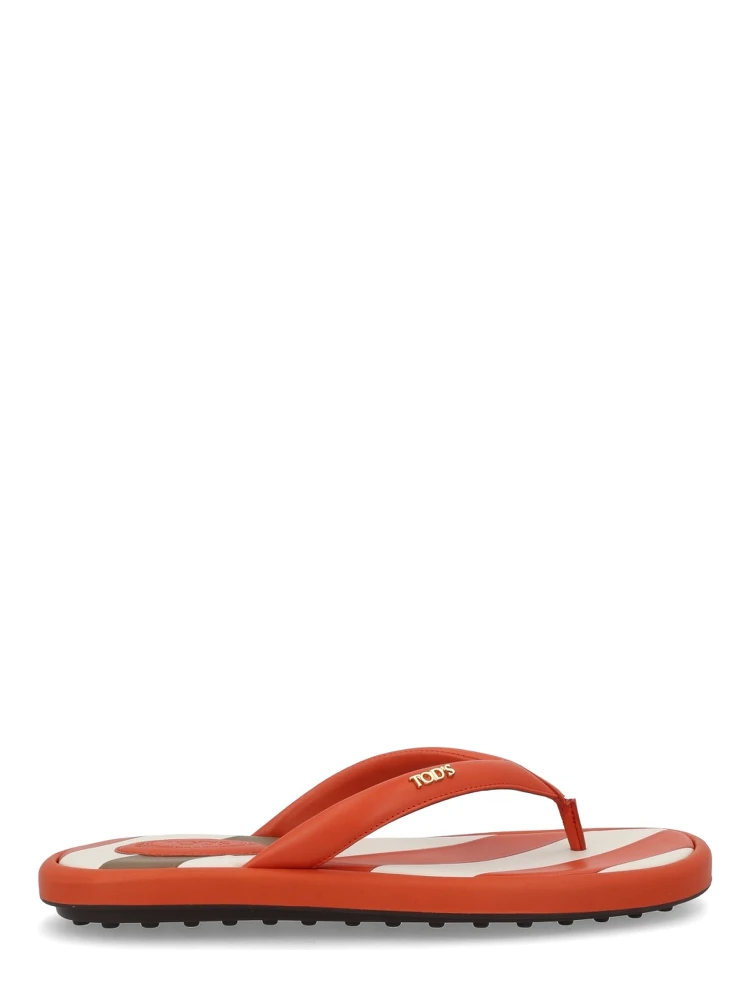 SANDALO INFRADITO CON LOGO