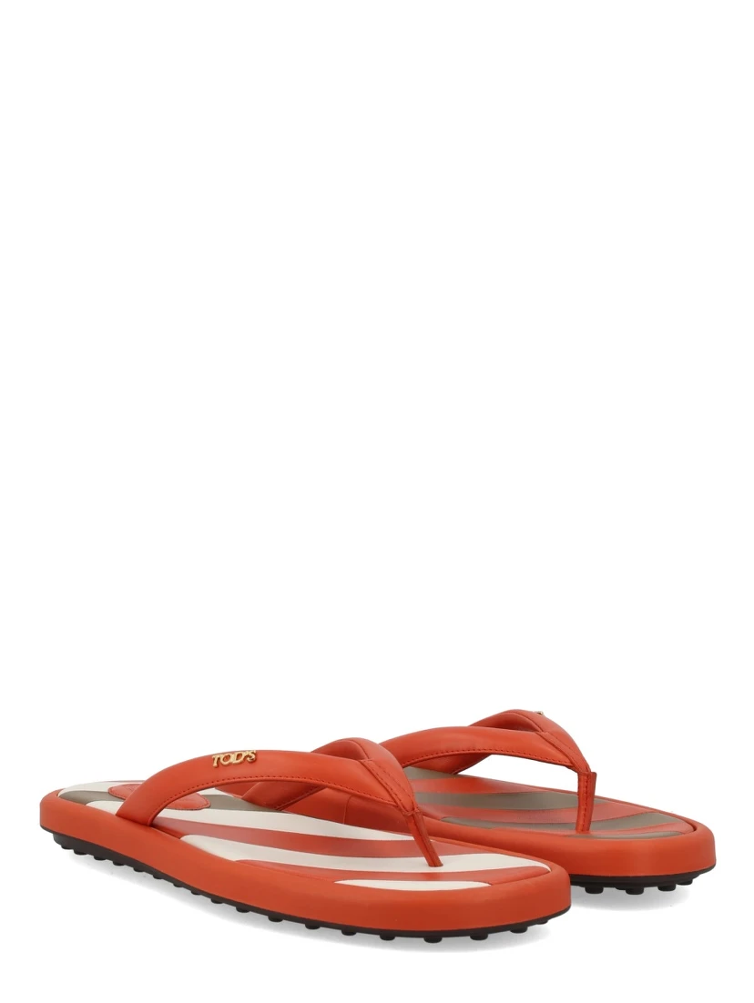 SANDALO INFRADITO CON LOGO