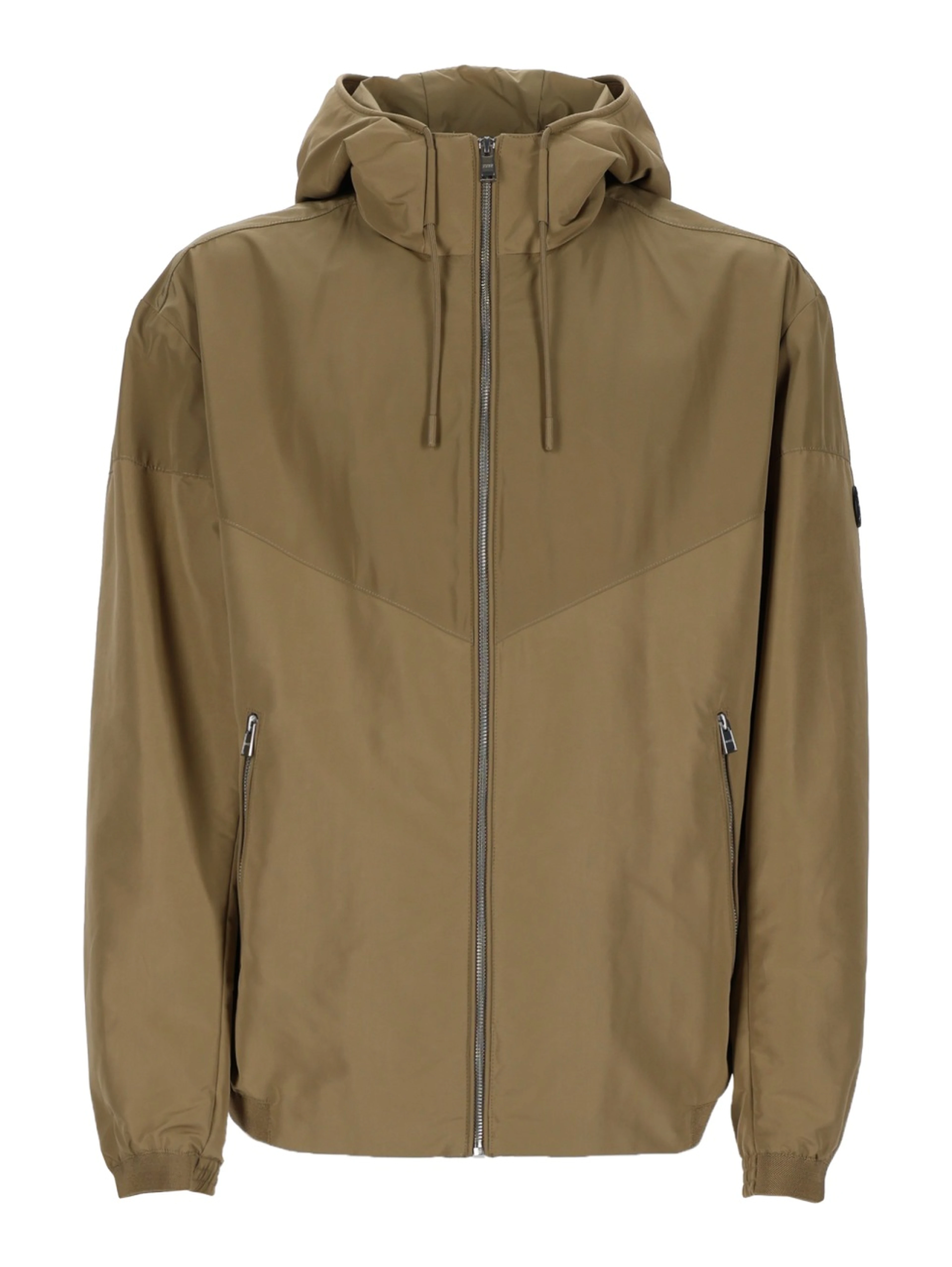 GIACCA CON CAPPUCCIO E ZIP