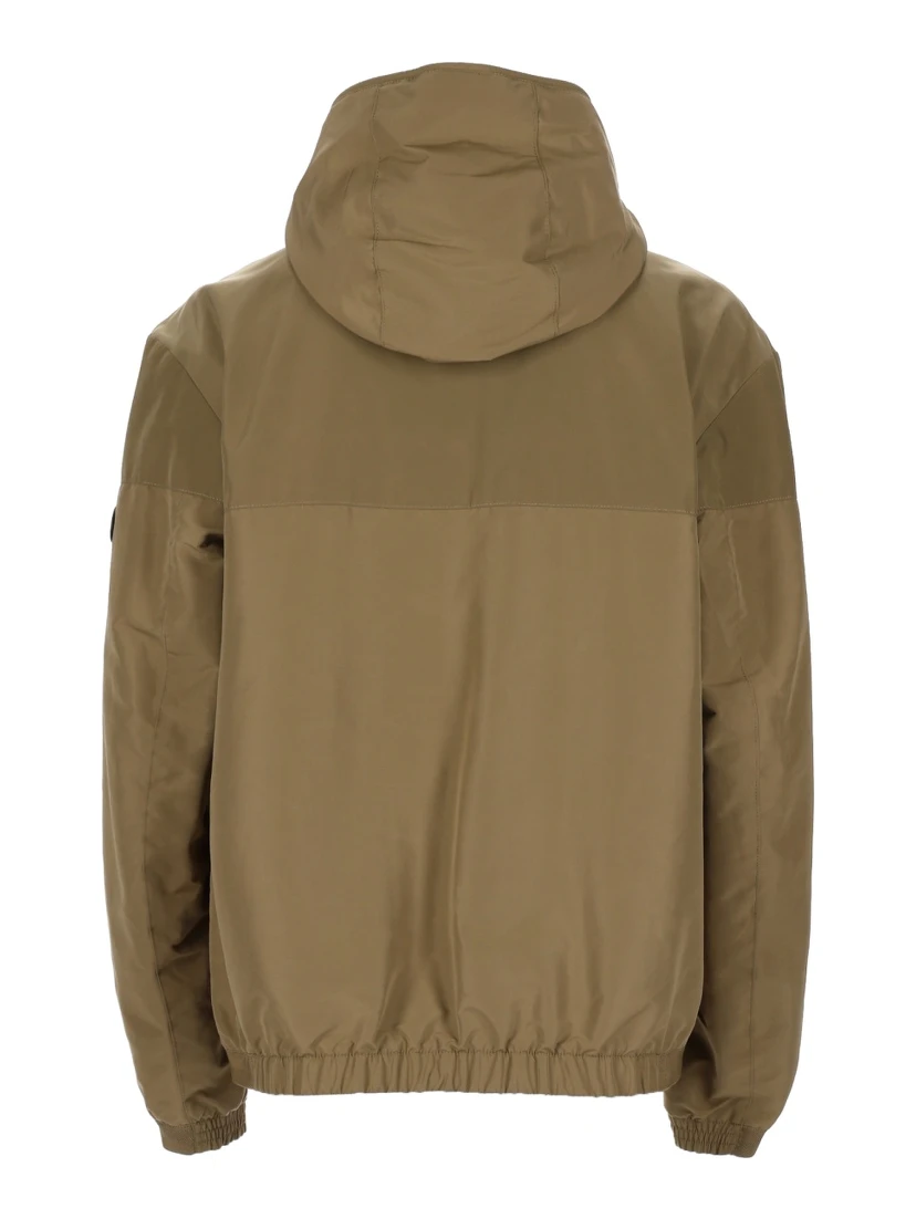 GIACCA CON CAPPUCCIO E ZIP