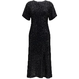 Black Linen Cocktail Dress
