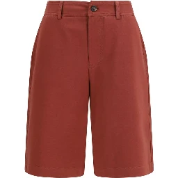 Multicolor Cotton Bermuda Shorts