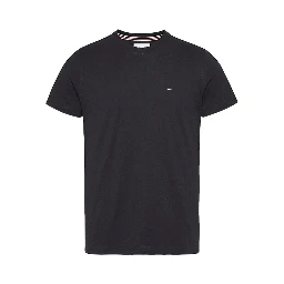 تيشيرت قطني أسود