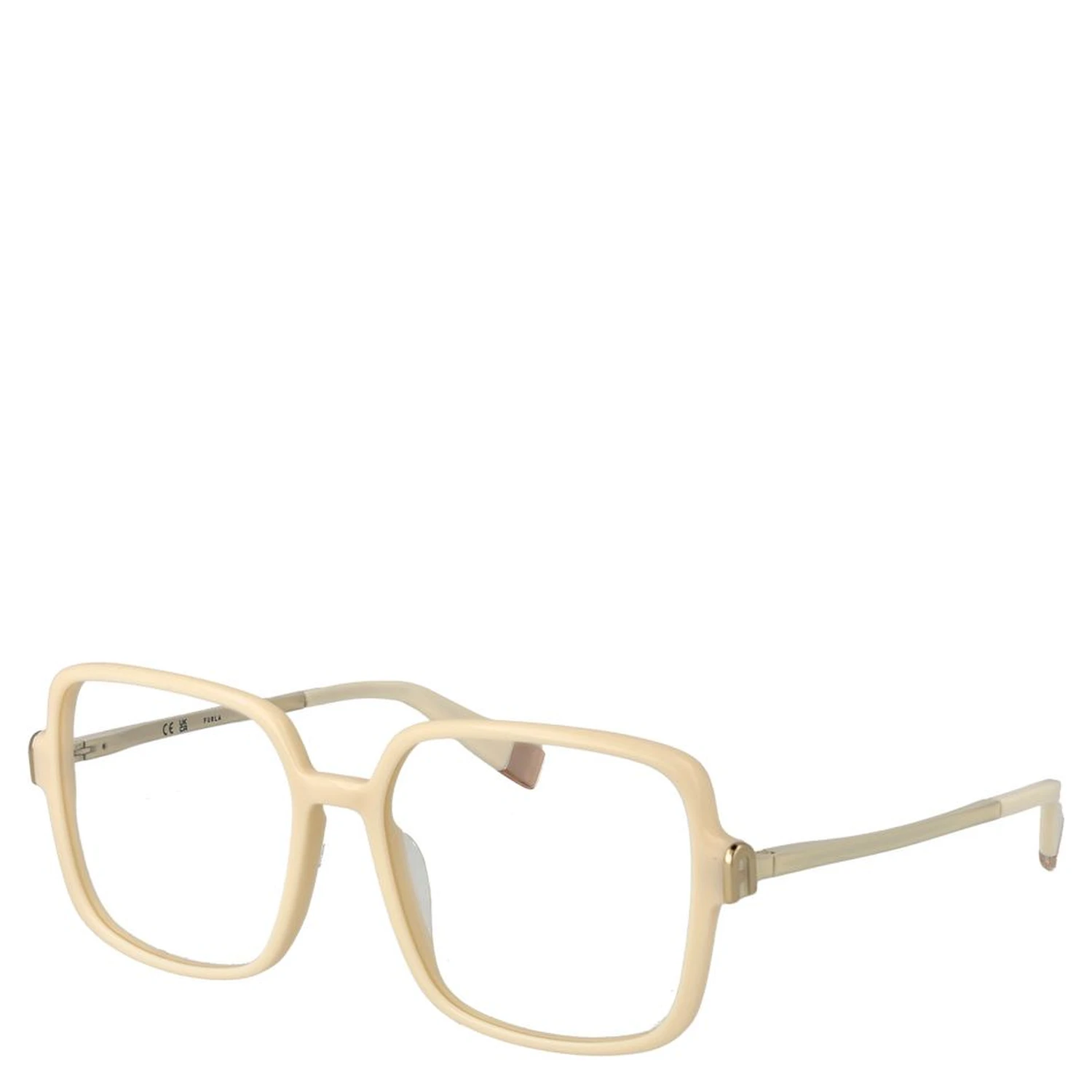 Beige Cellulose Acetate Glasses (Frames)