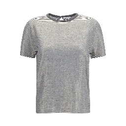 Multicolor Linen T-Shirt