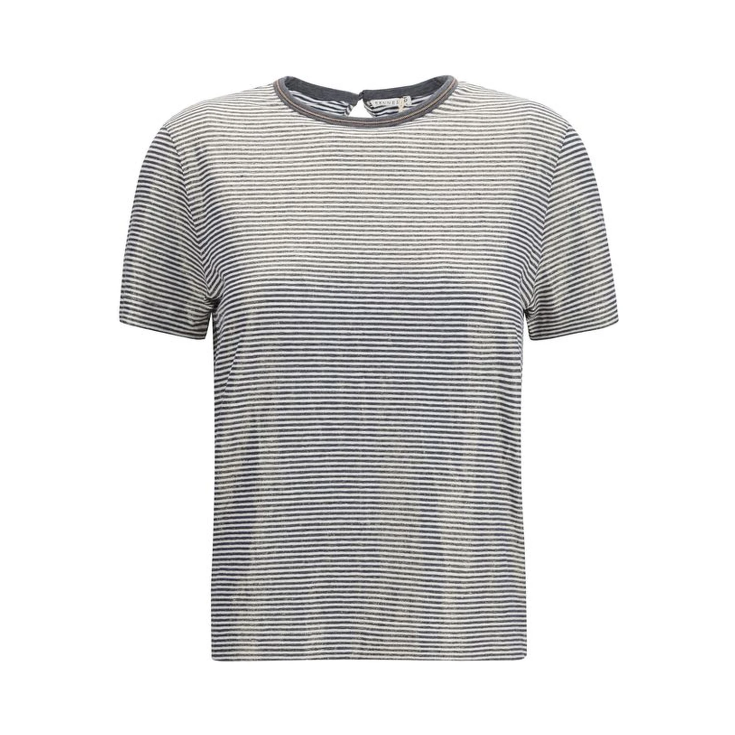Multicolor Linen T-Shirt