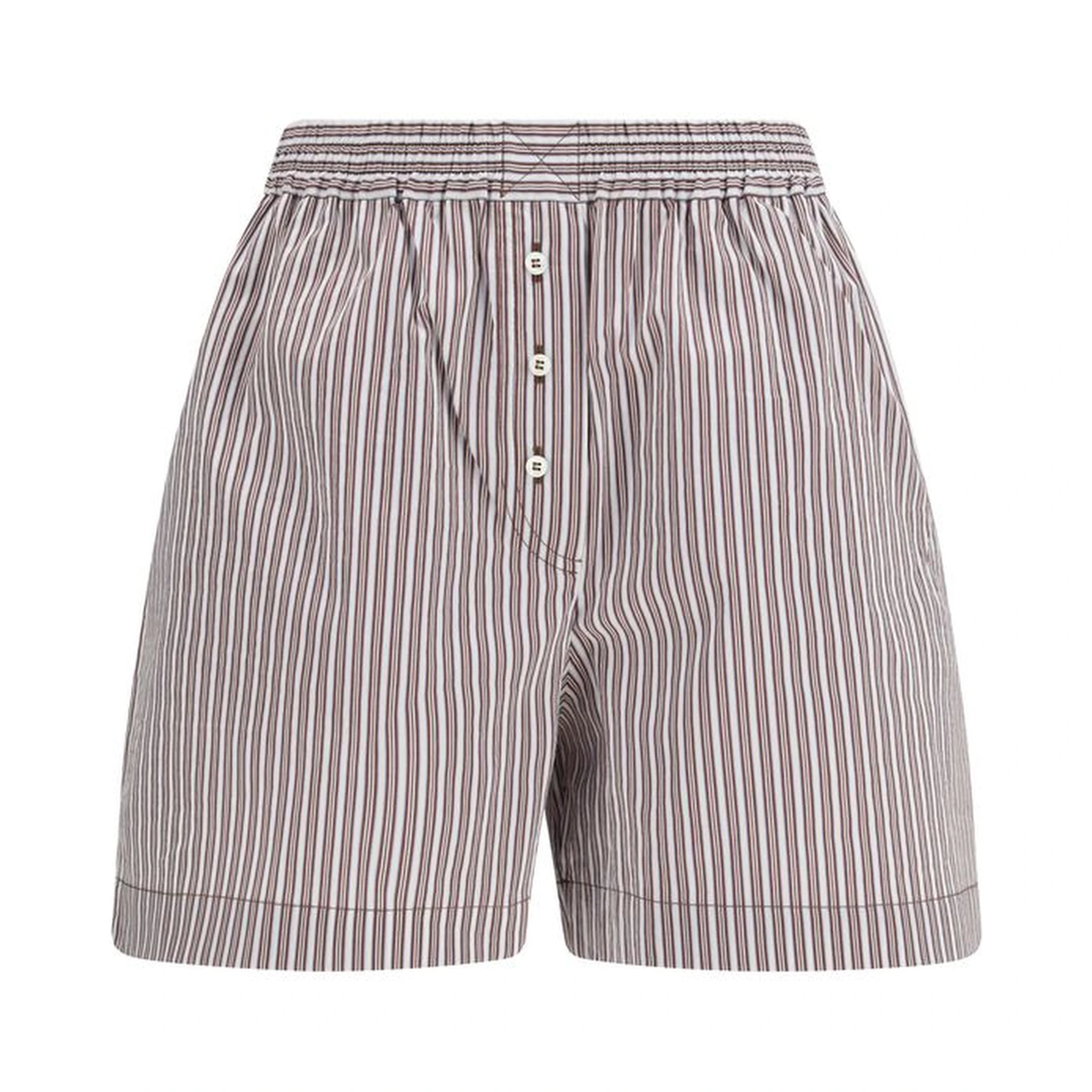 Multicolor Cotton Bermuda Shorts