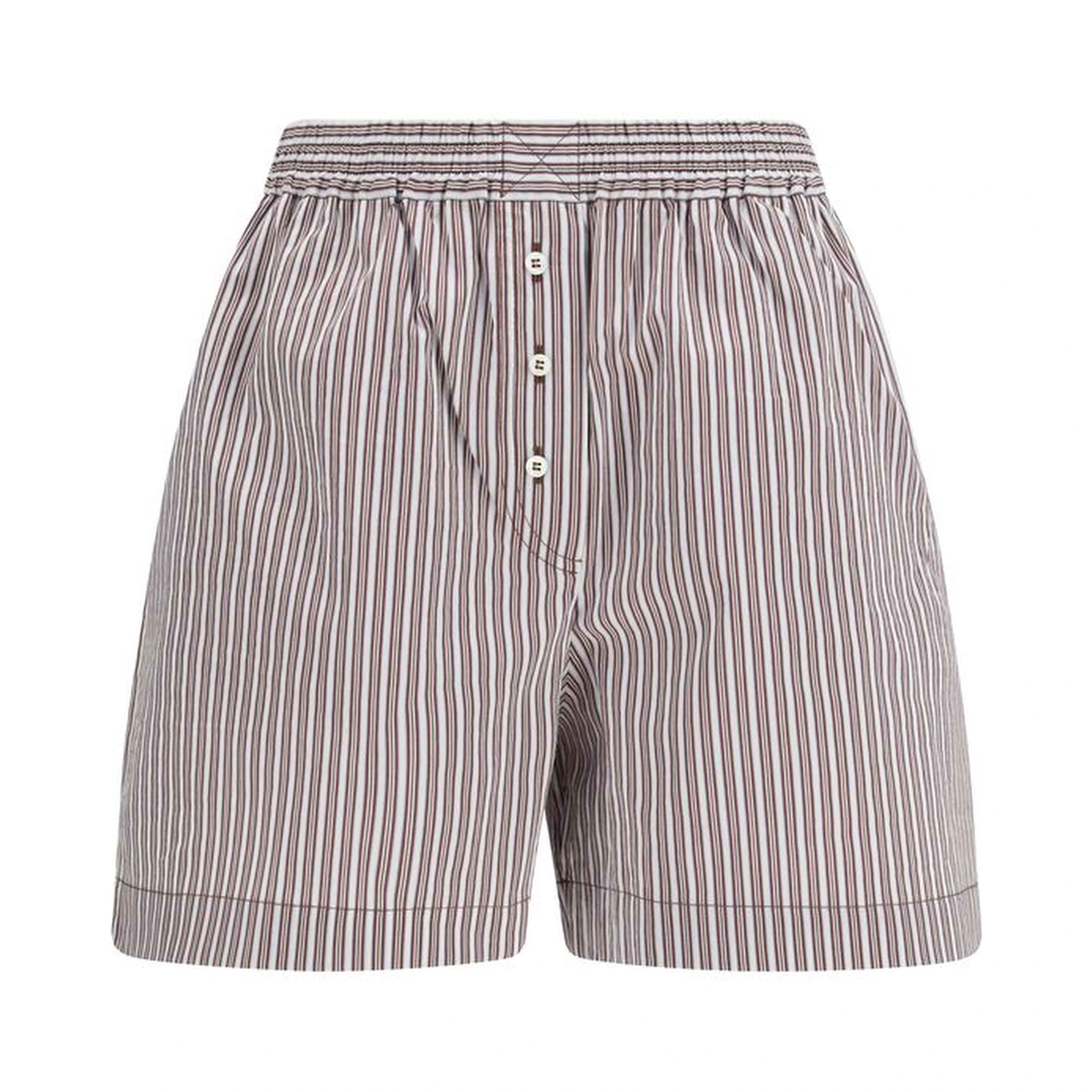Multicolor Cotton Bermuda Shorts