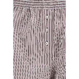 Multicolor Cotton Bermuda Shorts