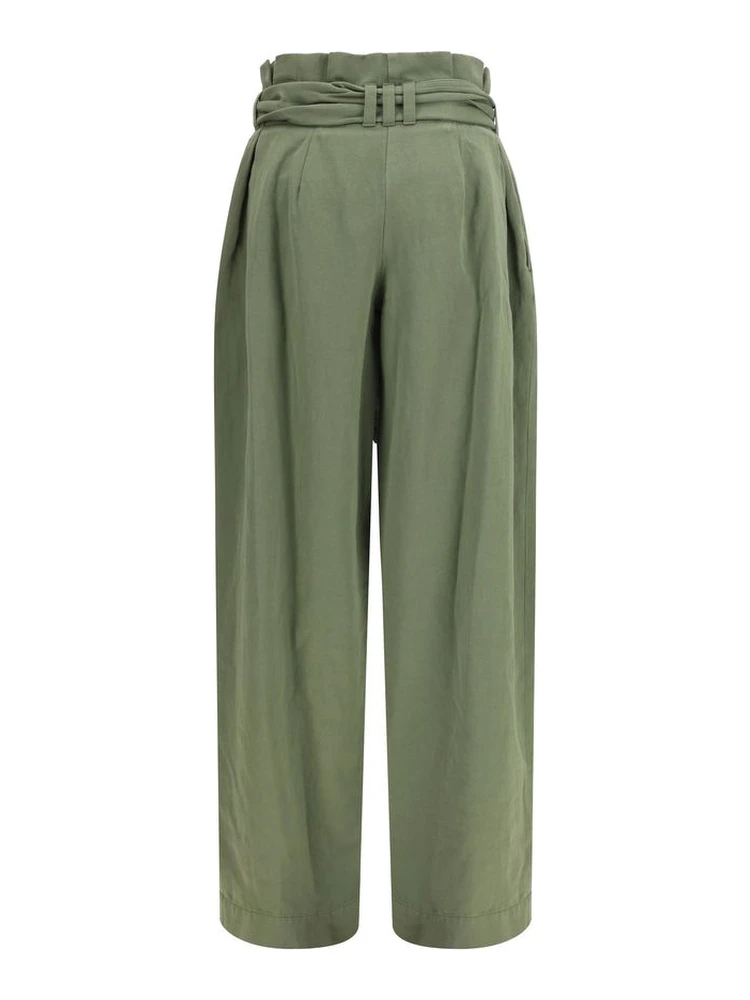 Bicolor Cotton Casual Pants alternative