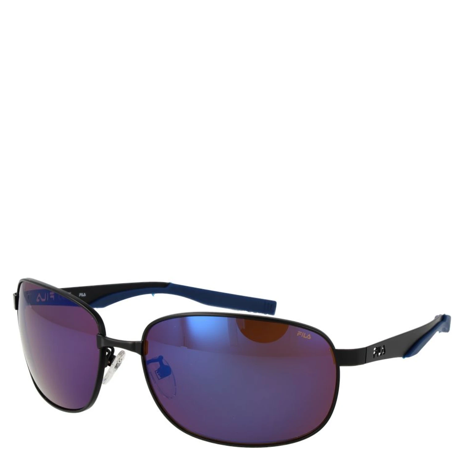 Black Stainless Steel Sunglasses
