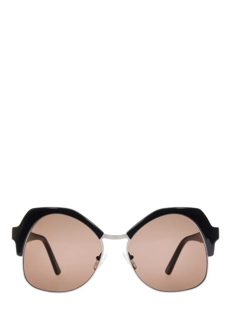 Black Metal Sunglasses