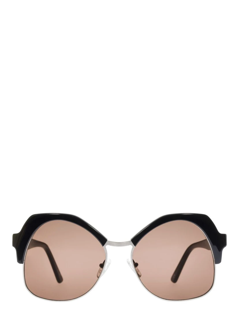 Black Metal Sunglasses