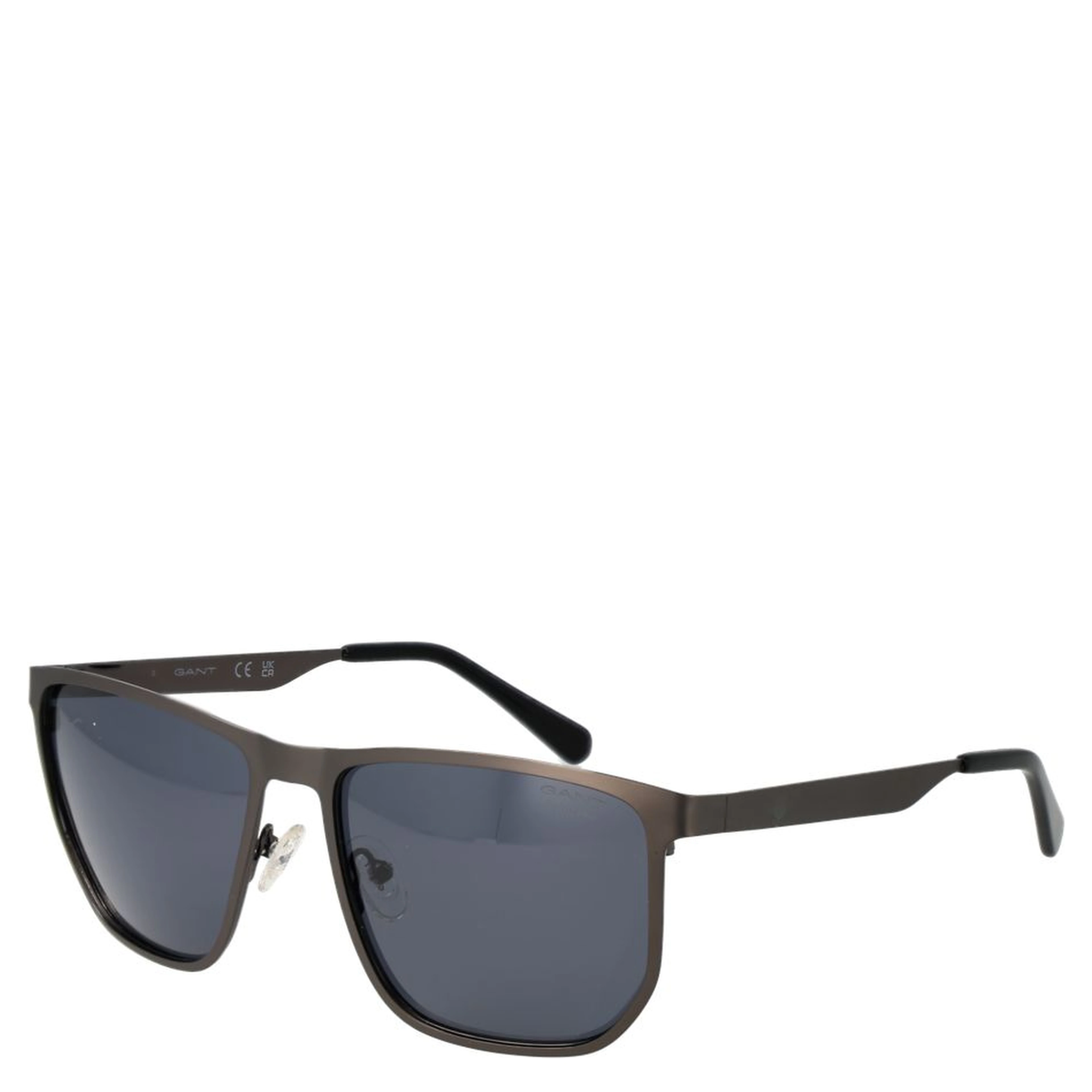 Gray Metal Sunglasses