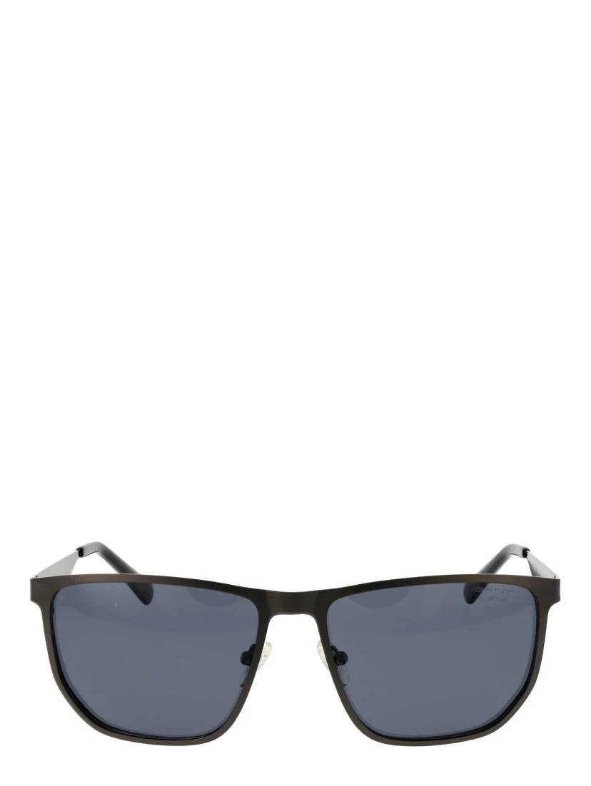 Gray Metal Sunglasses