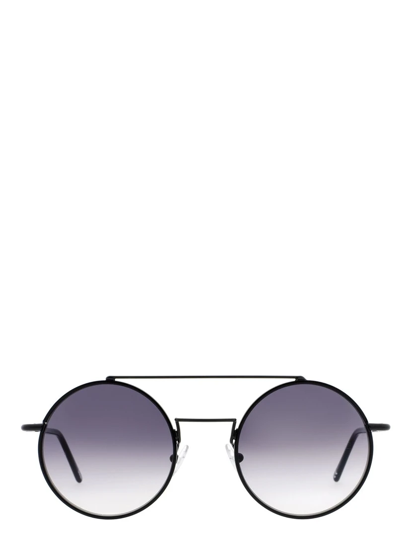 Black Metal Sunglasses