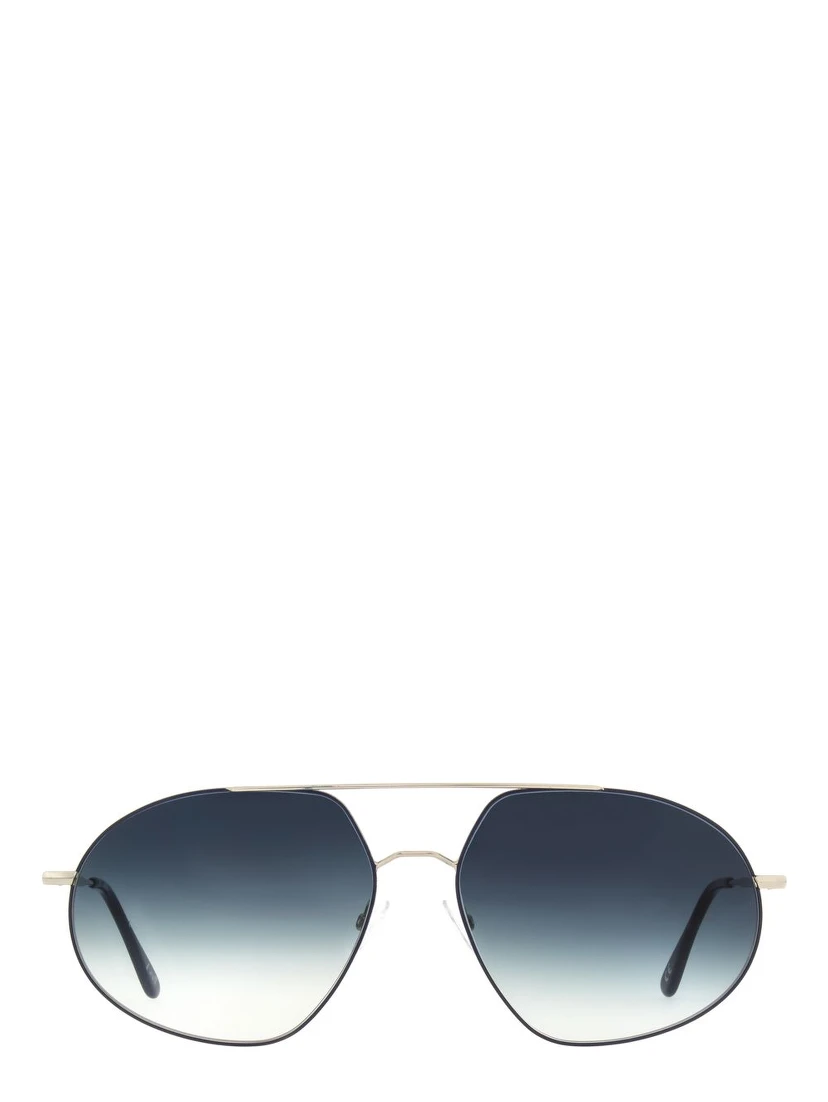 Silver Metal Sunglasses
