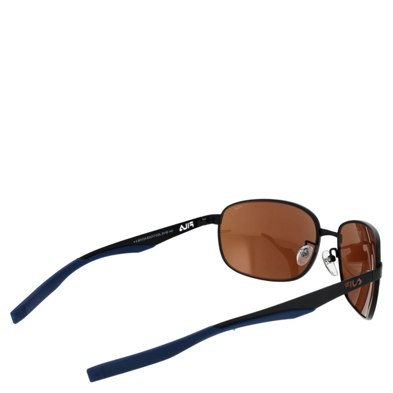 Black Stainless Steel Sunglasses