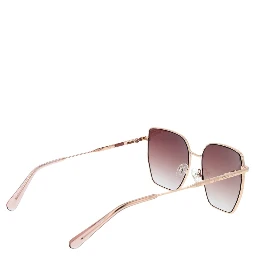 Rose Gold Metal Sunglasses
