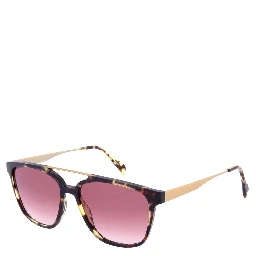 Brown Metal Sunglasses