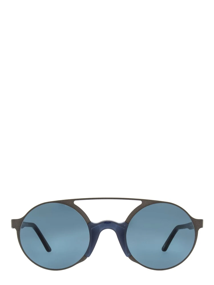 Gray Metal Sunglasses