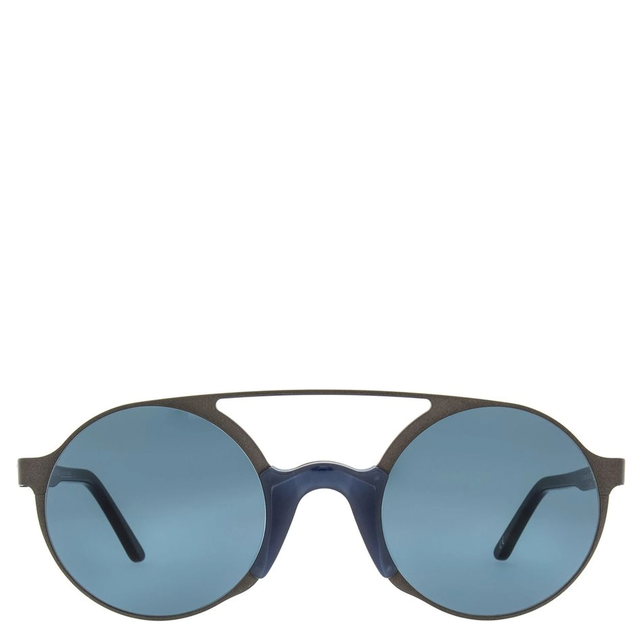 Gray Metal Sunglasses