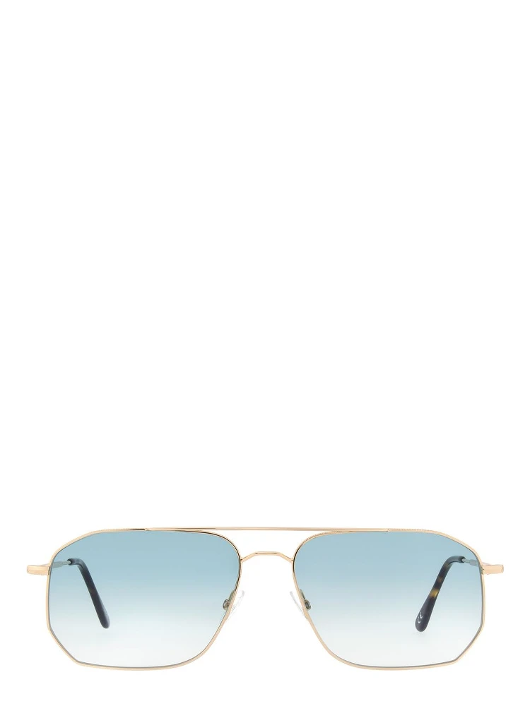 Gold Metal Sunglasses