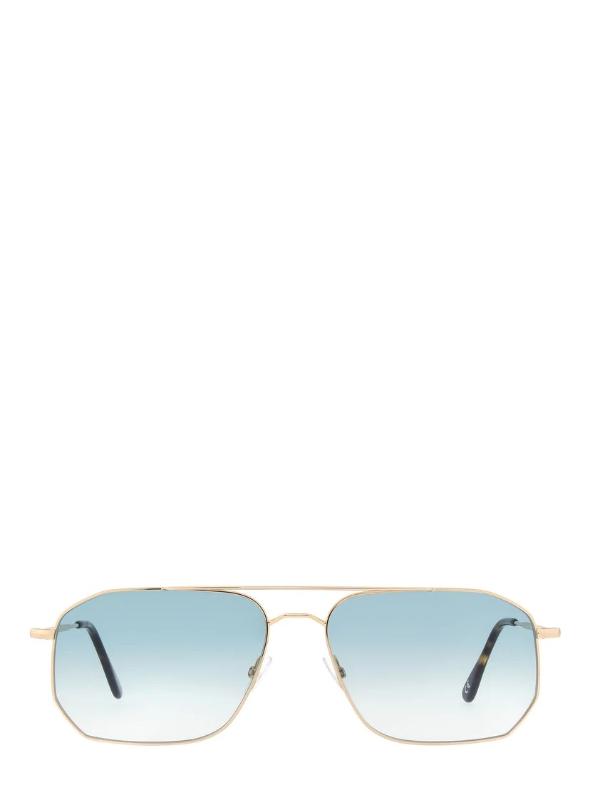 Gold Metal Sunglasses