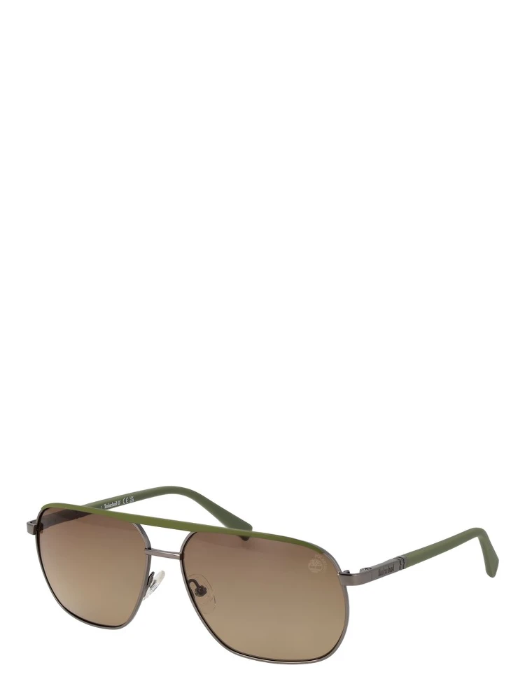 Gray Metal Sunglasses
