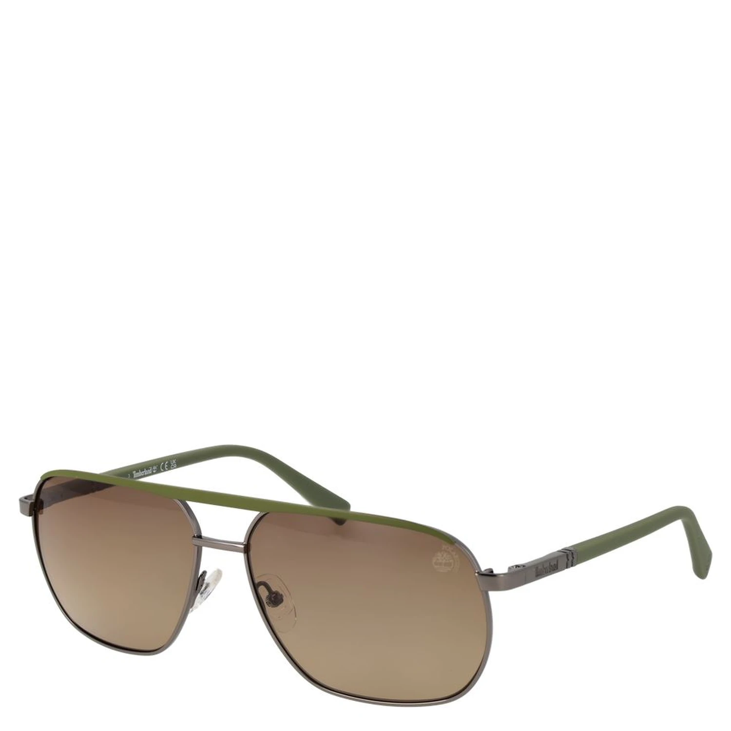Gray Metal Sunglasses