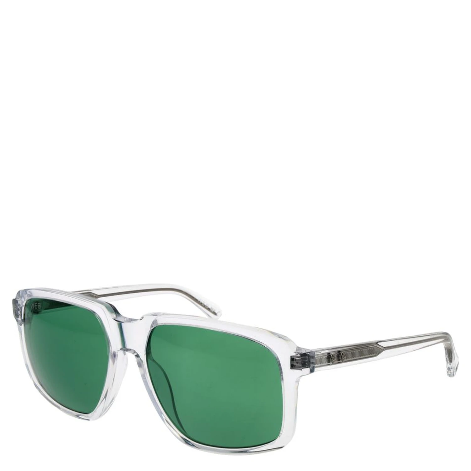 Transparent Plastic Sunglasses