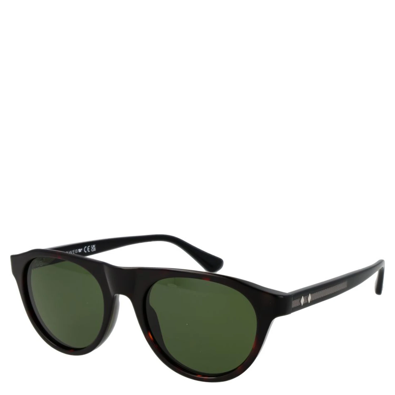 Brown Plastic Sunglasses