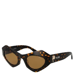 Brown Plastic Sunglasses