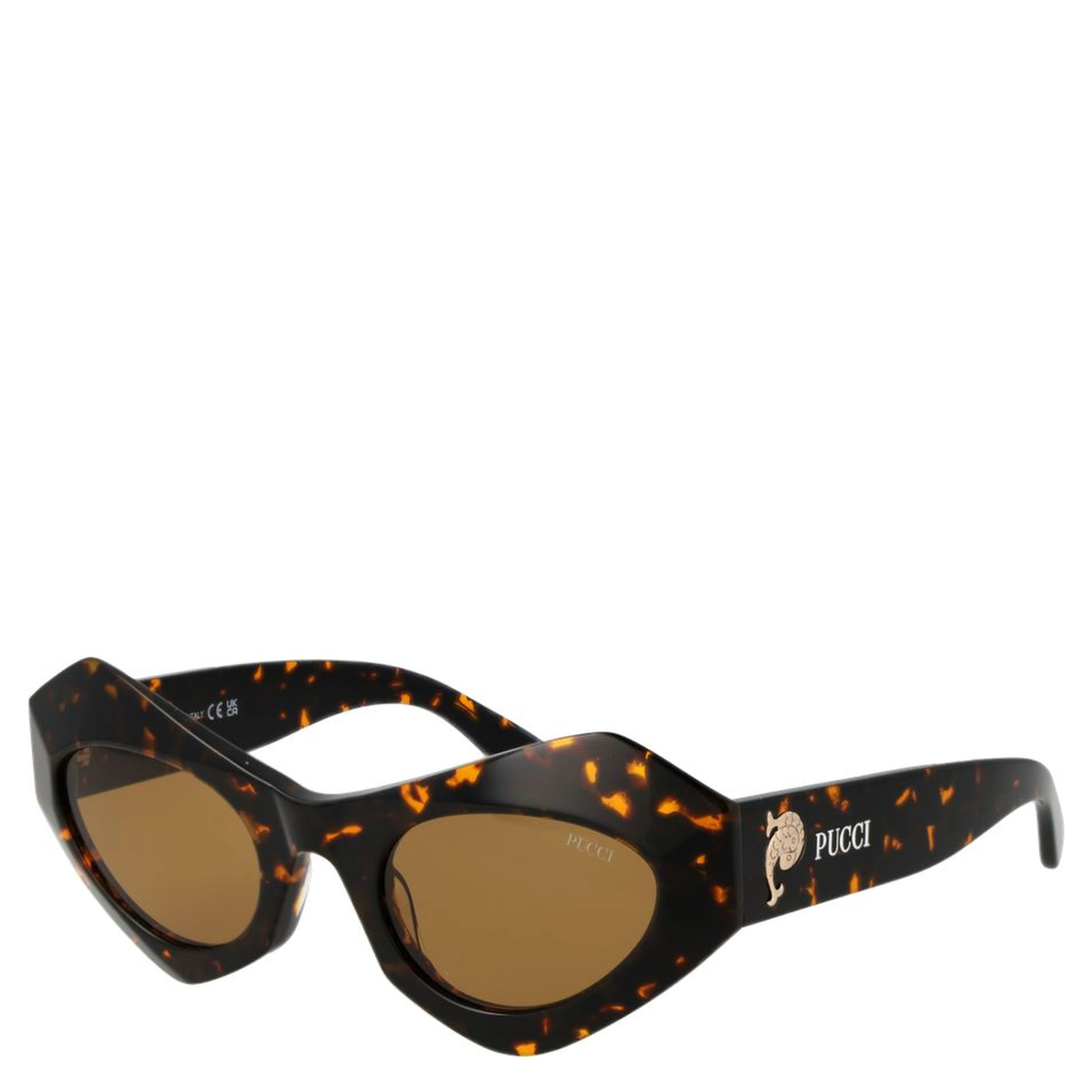 Brown Plastic Sunglasses