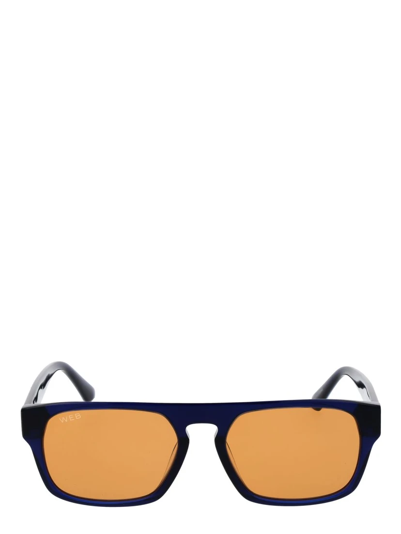 Blue Plastic Sunglasses