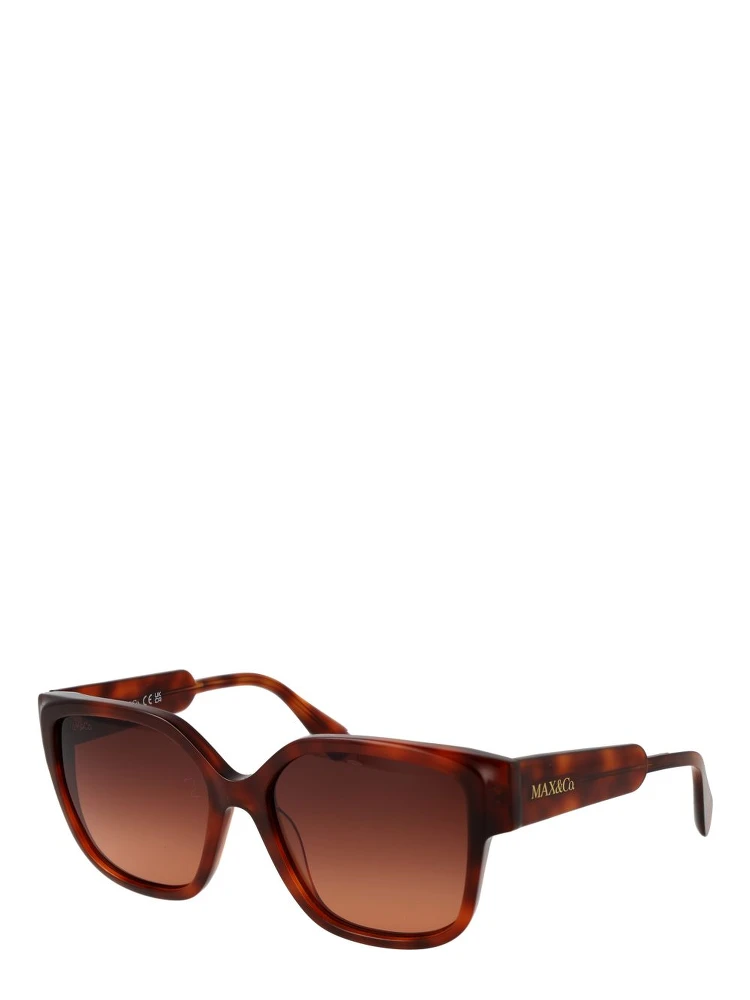 Brown Plastic Sunglasses